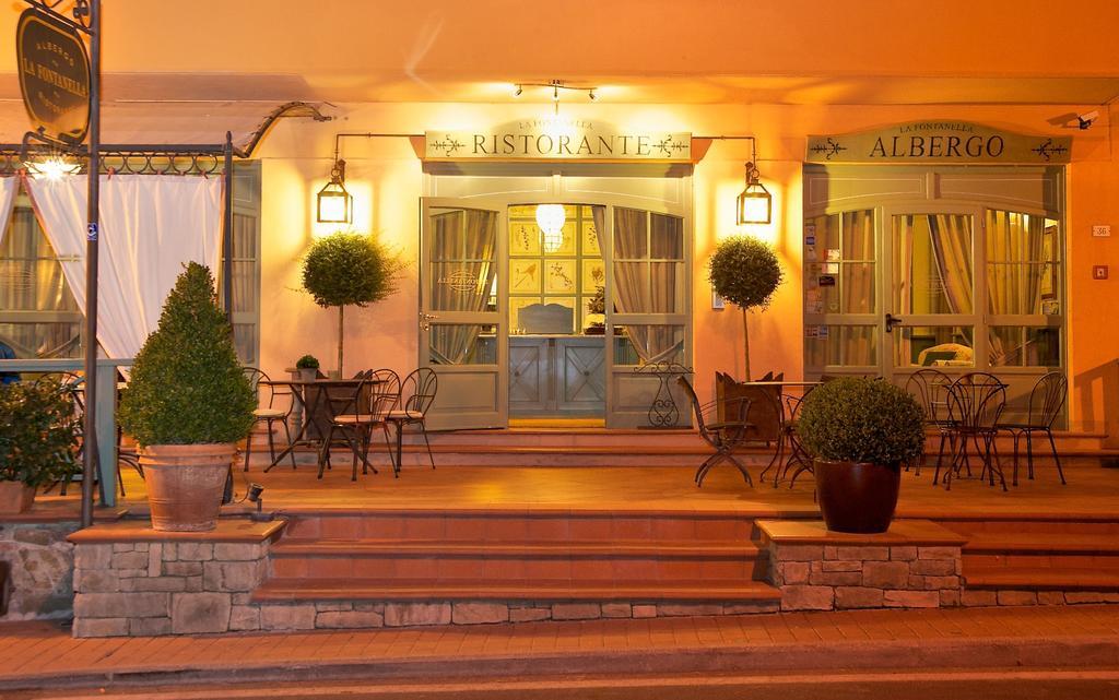 Albergo La Fontanella San Casciano dei Bagni Ngoại thất bức ảnh